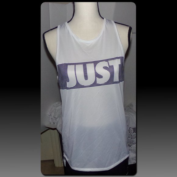 BOGO! NWOT!! Nike Just Do It Muscle Tank {L28} - Picture 2 of 3